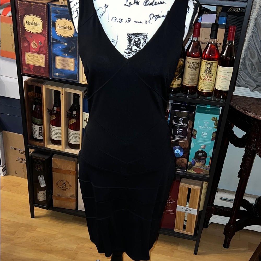 Marc New York Black Backless Dress